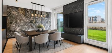 Designerski apartament 86 m² z ogrodem 135 m²