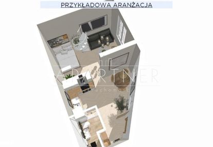 Duża kawalerka z antresolą