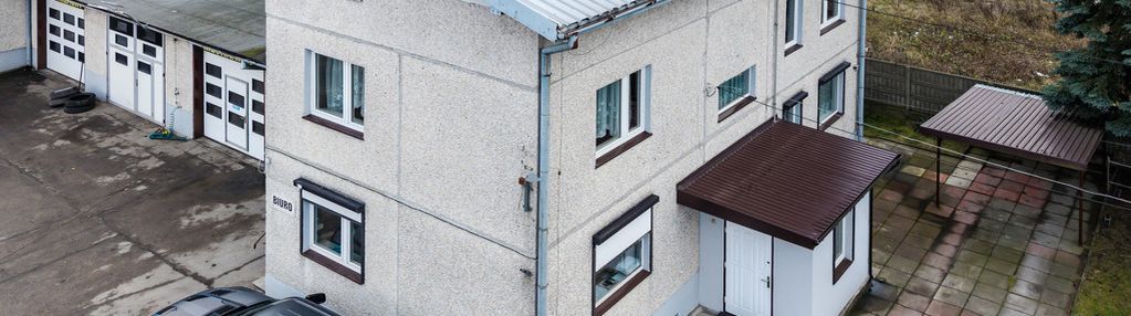 Dom z warsztatem 490 m² przy a1 i trasie górnej