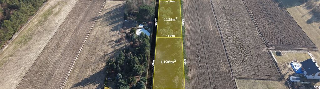 Działka inwestycyjna w zaborówku 30 km od warszawy