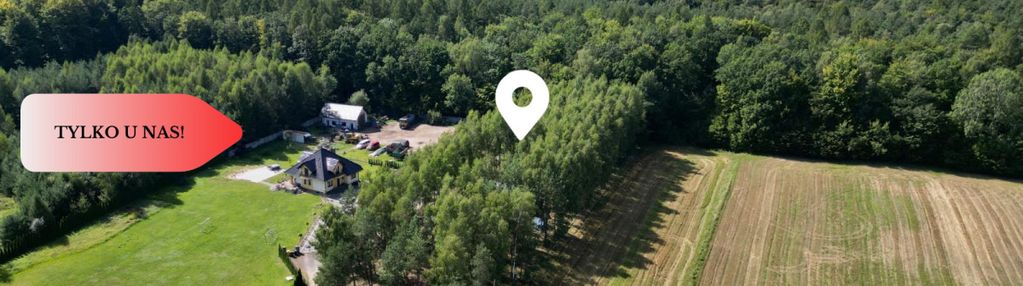 Tylko u nas! nowoczesny dom w lesie, cisza, spokój