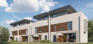 Nowoczesne domy na wawrze.