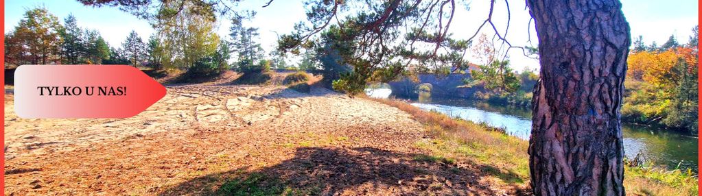 Tylko u nas ! działka rolno-leśna nad kanałem brdy