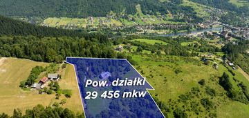 Działka inwestycyjna - krościenko nad dunajcem