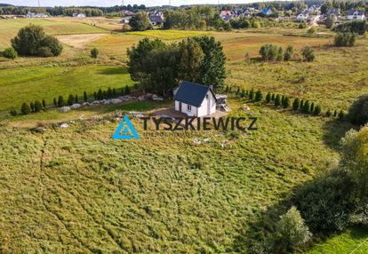 Działka z domkiem murowanym