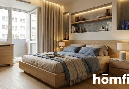 3 pokoje przy piotrkowskiej | 65 m² | balkon