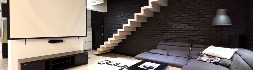 Dwupoziomowy apartament - parkitka