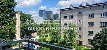 Katowice 2 duże pokoje balkon garaż blisko centrum