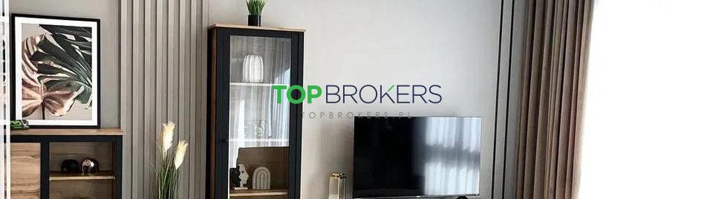 Salon z aneksem i 2 pokoje, balkon, garaż
