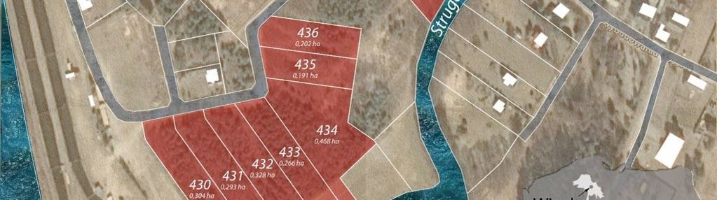 Teren rekreacyjny nad rzeką wda - ponad 3 hektary