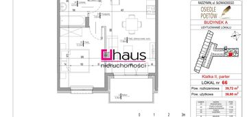 Mieszkanie 2 pokojowe wysoki parter