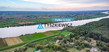 Działka na skraju lasu nad wisłą 3400m2 wz widlice