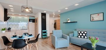 Siewna piękne, wyposażone 2 pokoje/garażem/komórką