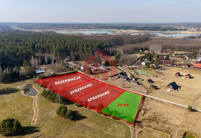 Działki budowlane w enklawie lasu w krzywej