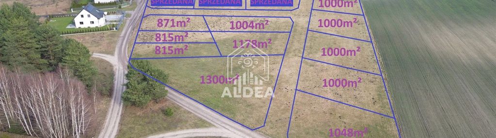 Działki budowlane 19km od bydgoszczy