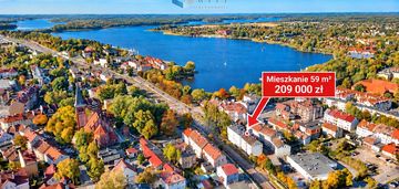 59 m² | parter kamienicy | 100 m od jeziora