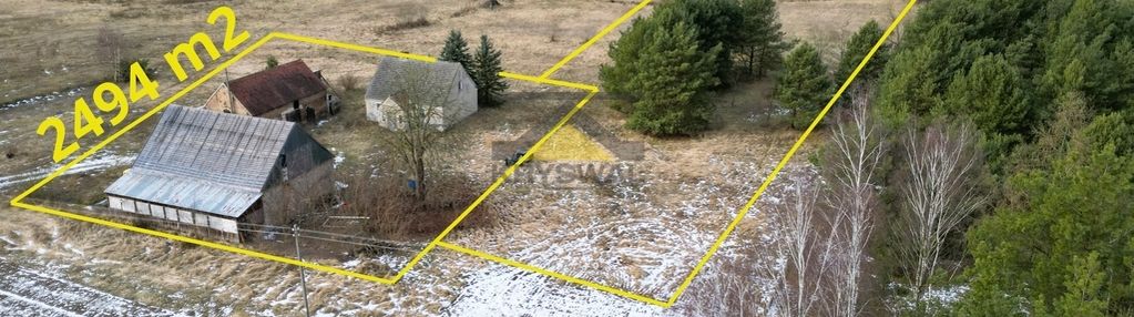 Ponad pół hektara z zabudowaniami, woj. lubuskie