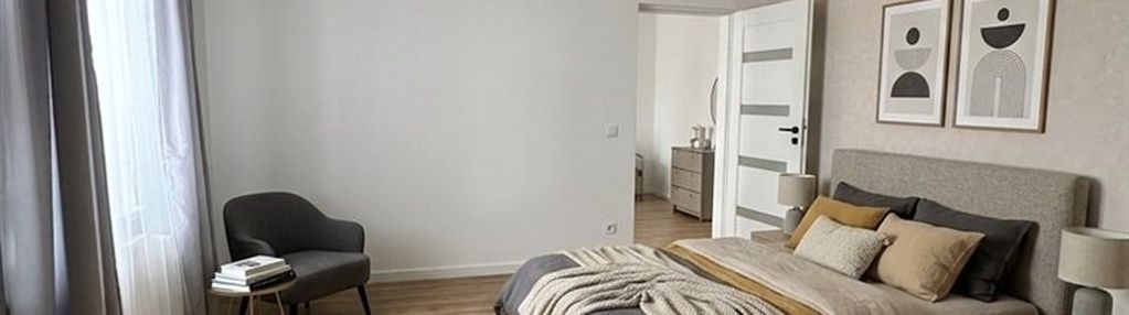 Dwa pokoje z ogrzewaniem gazowym