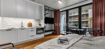 Studio z loggią i garażem na emilii plater 15!