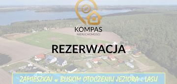 Zainwestuj w działkę i całoroczny dom nad jeziorem