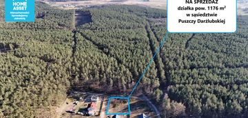 Działka budowlana 1176 m² • warszkowo • przy lesie