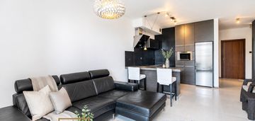 Wiślane tarasy apartament z dwom balkonami