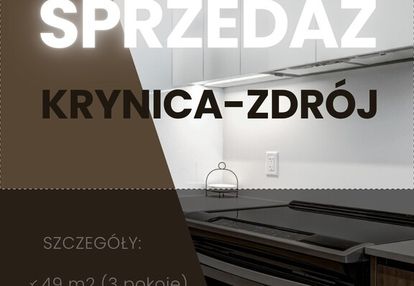 3 pokoje, 49 m² – blisko centrum krynica-zdrój