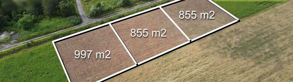 Działka z pozwoleniem na budowę / 997m2 / kłobuck!