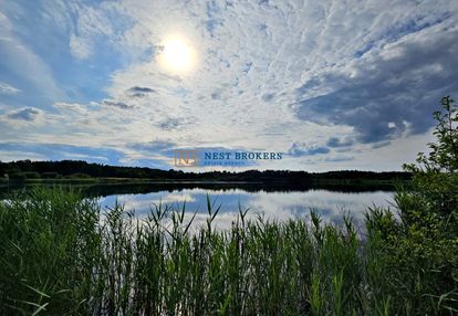 Działka z linią brzegową. wojnicz. małopolska.