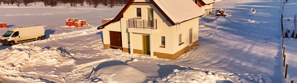 Nowoczesny dom do wykończenia - stan deweloperski