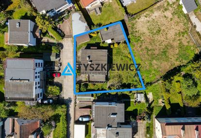 Projekt na rozbudowę domu, działka 608m2