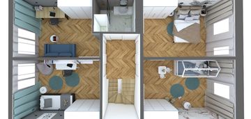 Bliźniak 5 pokoi blisko centrum garaż+3xparking