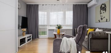 3 pok| balkon | klimatyzacja | prądnik czerwony