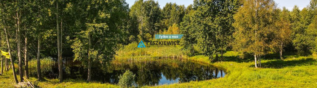 Własny staw i las - piękna działka budowlana