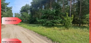 Działka z lasem