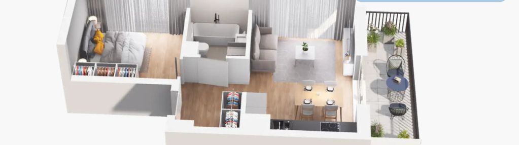 Garaż za 5k !! | klucze w grudniu | balkon 9m | 0%