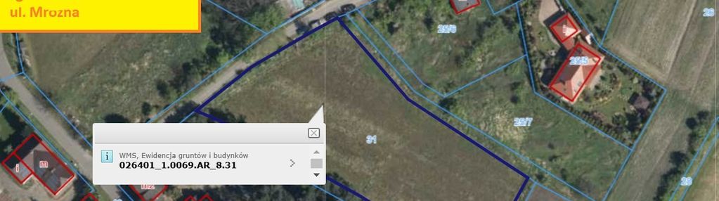 Działka na sprzedaż – 4119 m²,idealna pod zabudowę