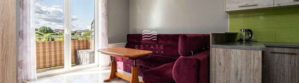 2 pokoje z balkonem i widokiem na zieleń