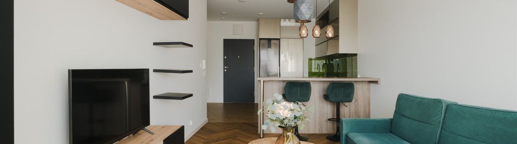 Nowoczesne 2 pokoje | balkon | 47 m² | siekierki