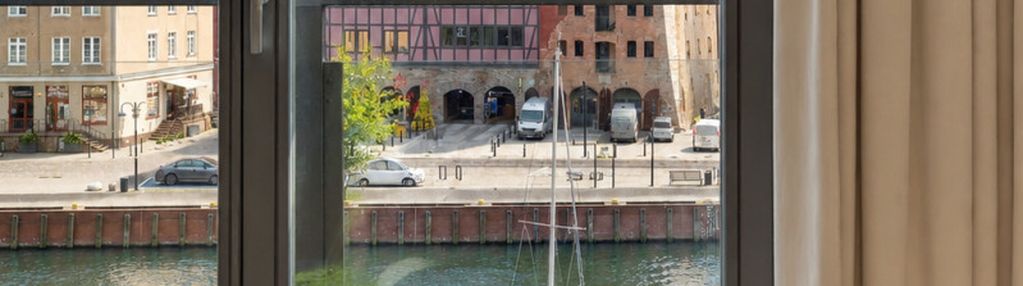 Apartament z widokiem na marinę i wyspę spichrzów!