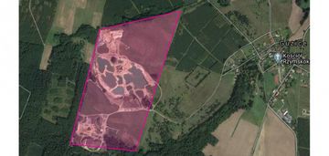 Działka 53,24ha, guzice/polkowice, inwestycyjna