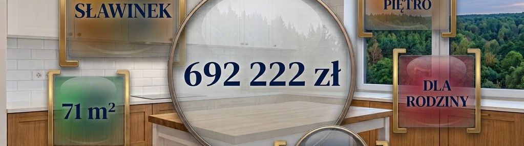 ❤️ sławinek dla rodziny 4 pokoje zieleń :-)