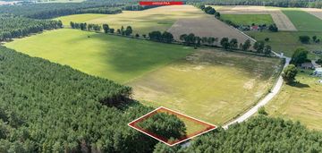 Działka o pow. 1355m- wydana wz - jagolice