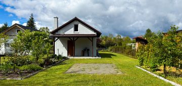 Działka rod gródek nowy murowany domek 70m²