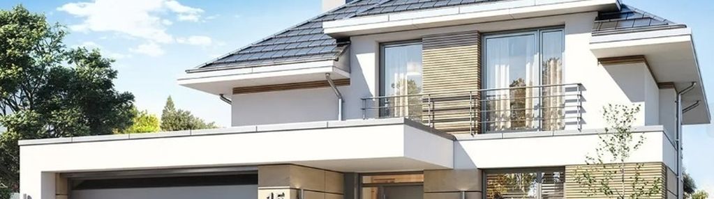 Nowoczesny dom - wola suchożebrska, działka 1057m2