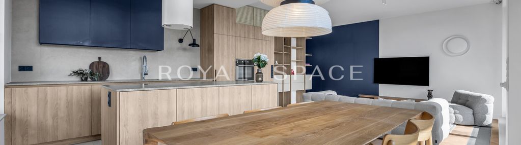 Luksusowy apartament z tarasem i widokiem na park