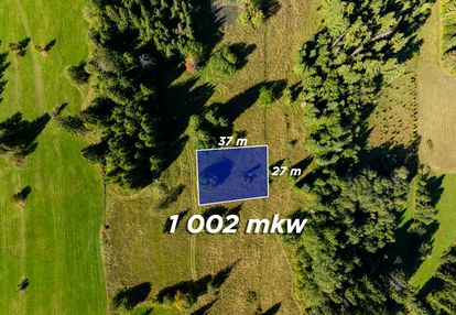 Działka rolna widokowa, gliczarów górny stołowe