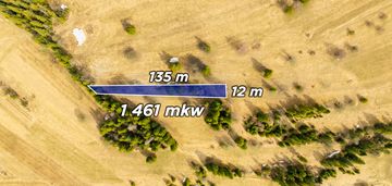Działki rolne w rzepiskach 3830m2