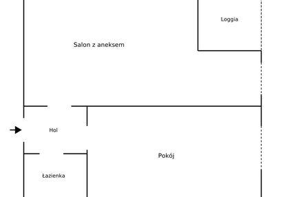 Wygodne 2 pokoje w stanie deweloperskim bez pcc