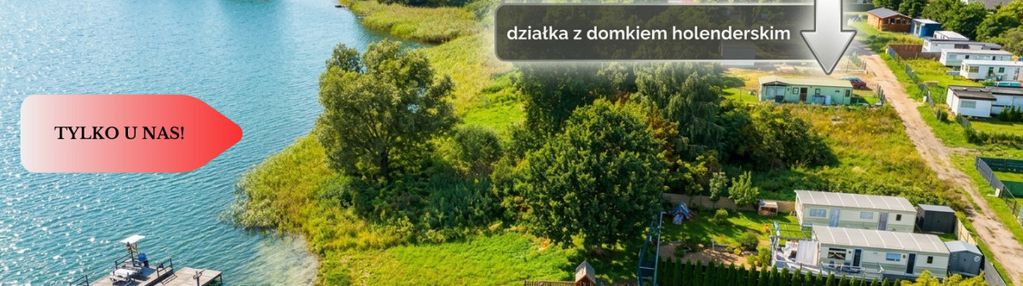 * przy jeziorze z domkiem holenderskim wąsosz